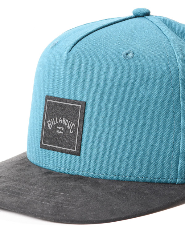 Billabong Stacked Snapback Hat - Black / Tan