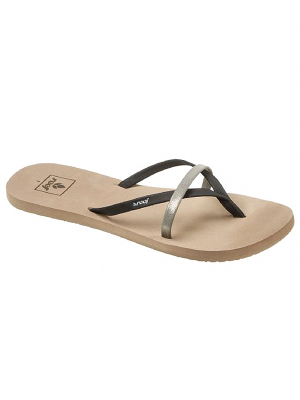 reef pewter flip flops