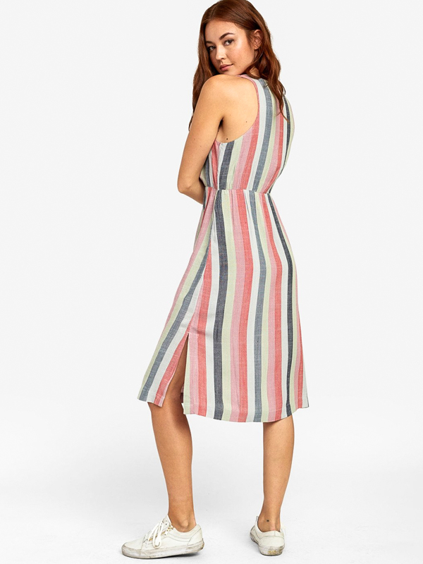 rvca striped dress