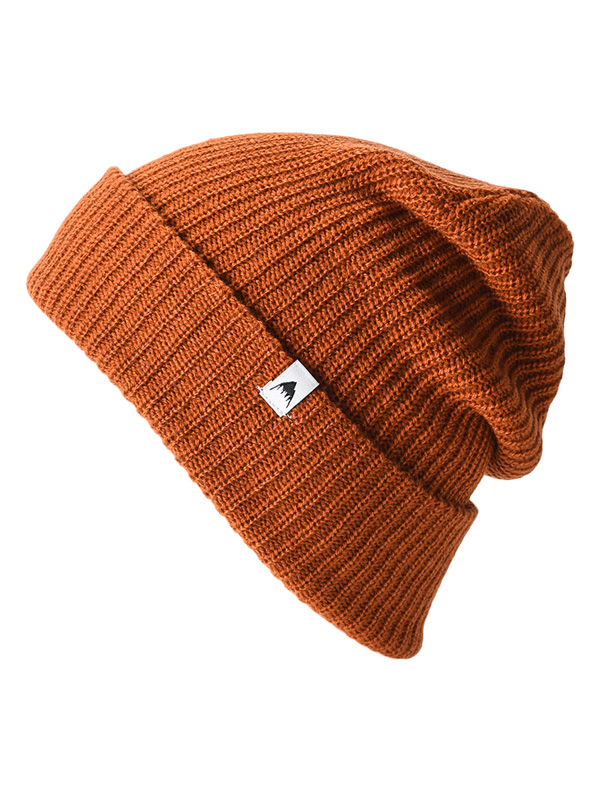 mens burnt orange beanie