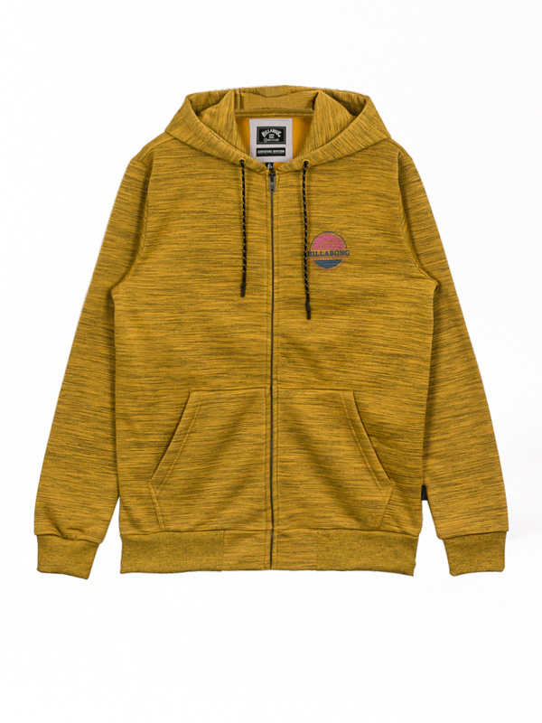 yellow billabong hoodie